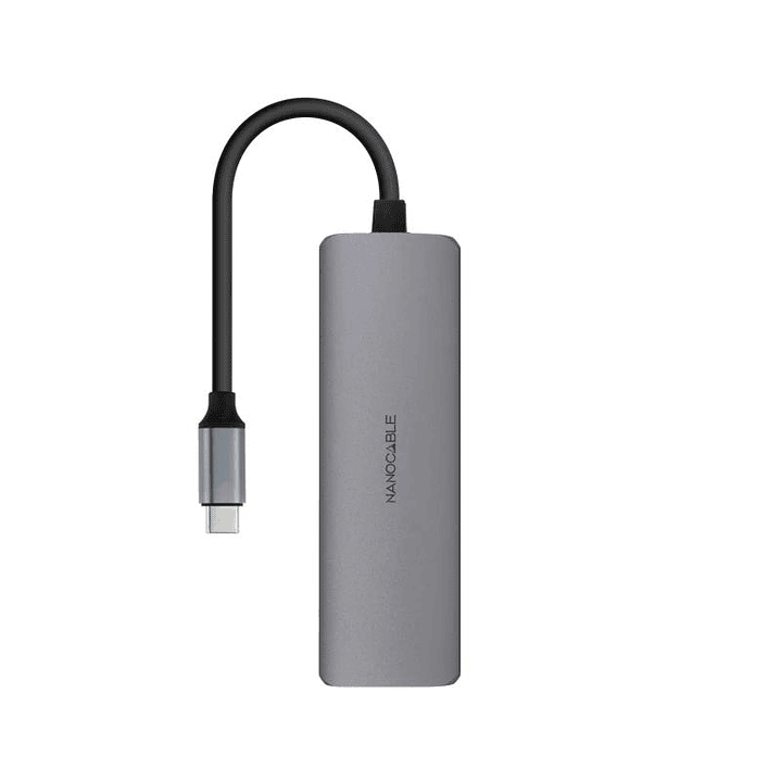 Nanocable Hub USB-C 3xUSB-A+HDMI+USB-C PD 2