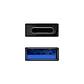 Aisens Mini Adaptador USB 3.2 Gen1 3A CM-AH Negro - thumbnail 3