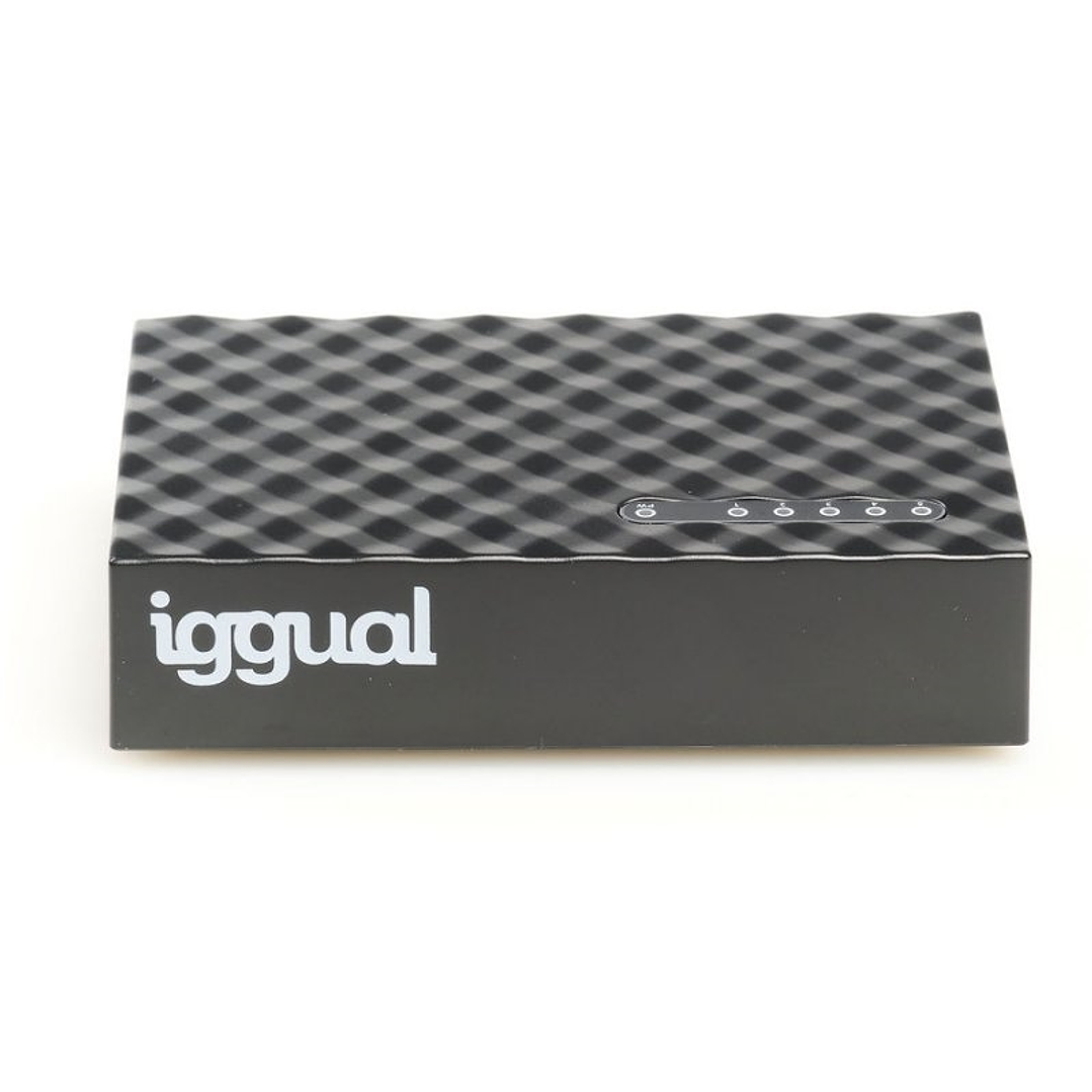 iggual GES5000 Switch 5xGB Gigabit 1000 Mbps 1