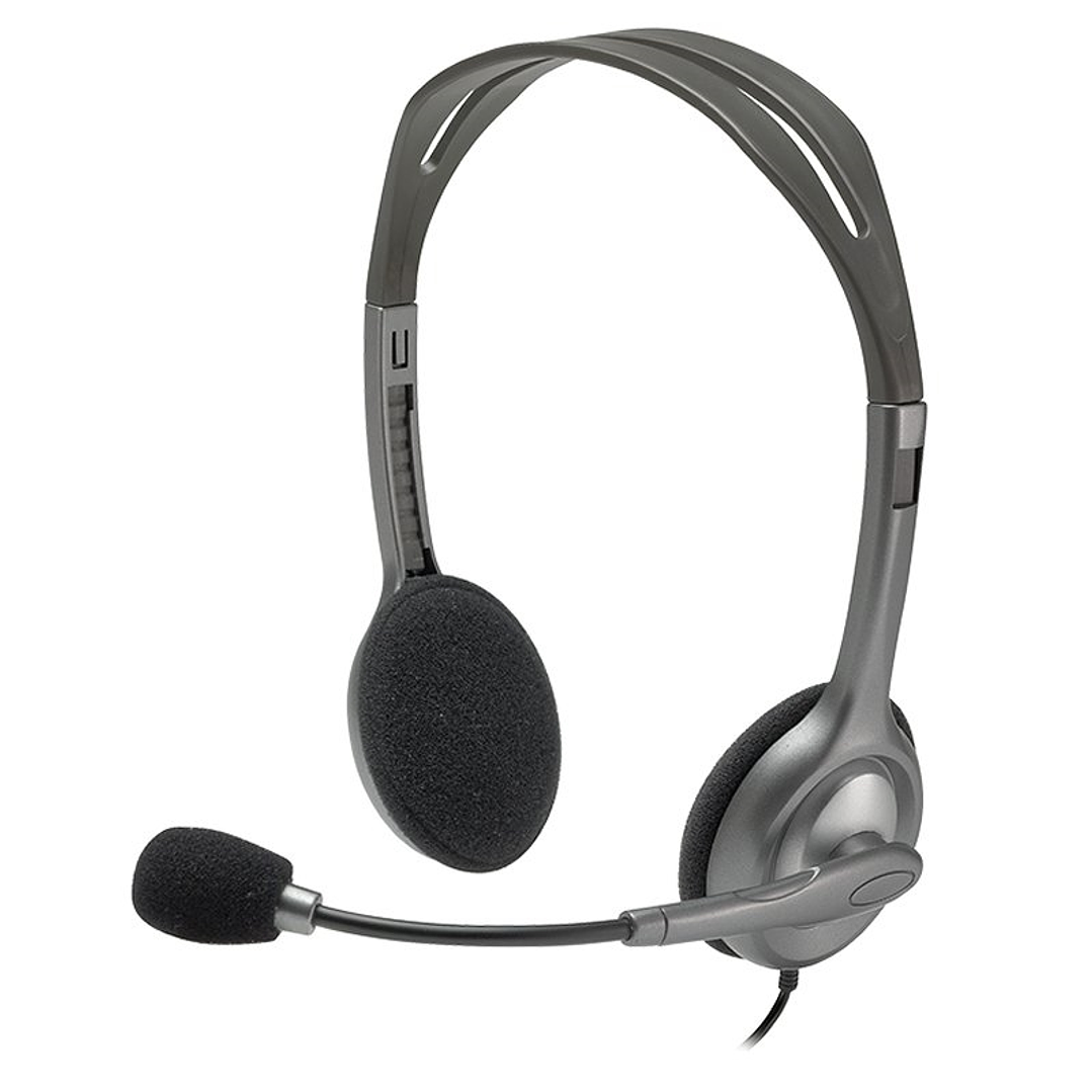Logitech H110 auriculares + micro estéreo 1
