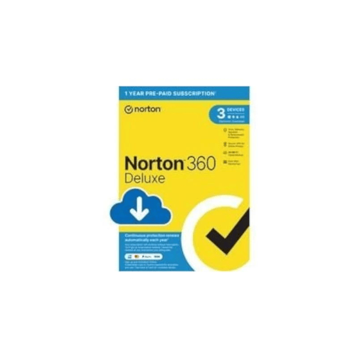 NORTON 360 DELUXE 25GB ES 1U 3L/1A ESD 1