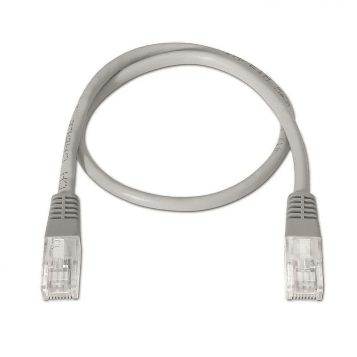 Aisens Latiguillo RJ45 CAT.6 UTP 2.0m Gris Cobre 2