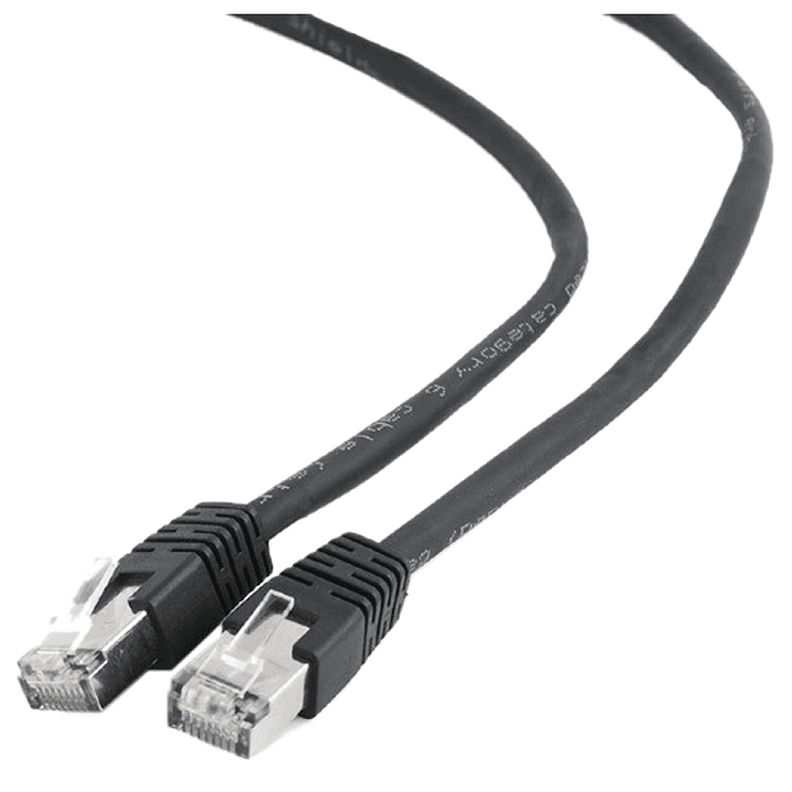 Gembird Latiguillo Cat.6 FTP 3 M Negro 1