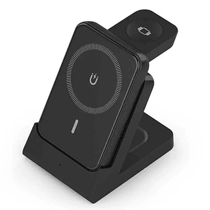 Aisens Cargador Inalámbrico USBC 15W 4 en 1 Blanco