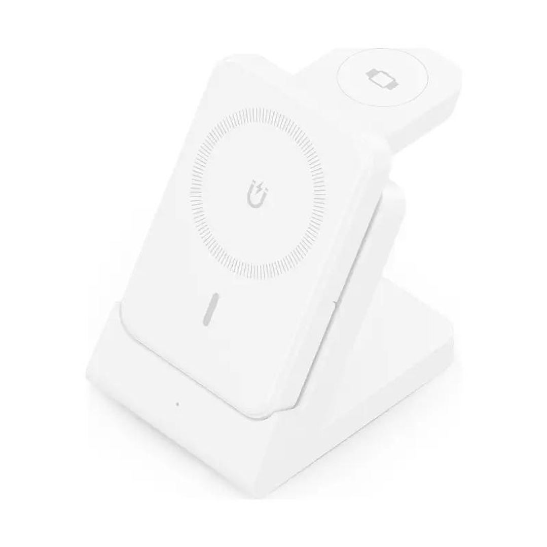 Aisens Cargador Inalámbrico USBC 15W 4 en 1 Negro 1