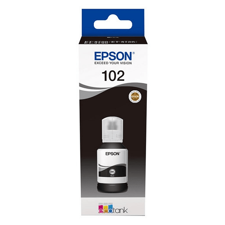 Epson Botella Tinta Ecotank 102 Negro 1