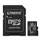 Kingston SDCS3/128GB microSD XC Gen3 150MB/s A1 - Thumbnail 1