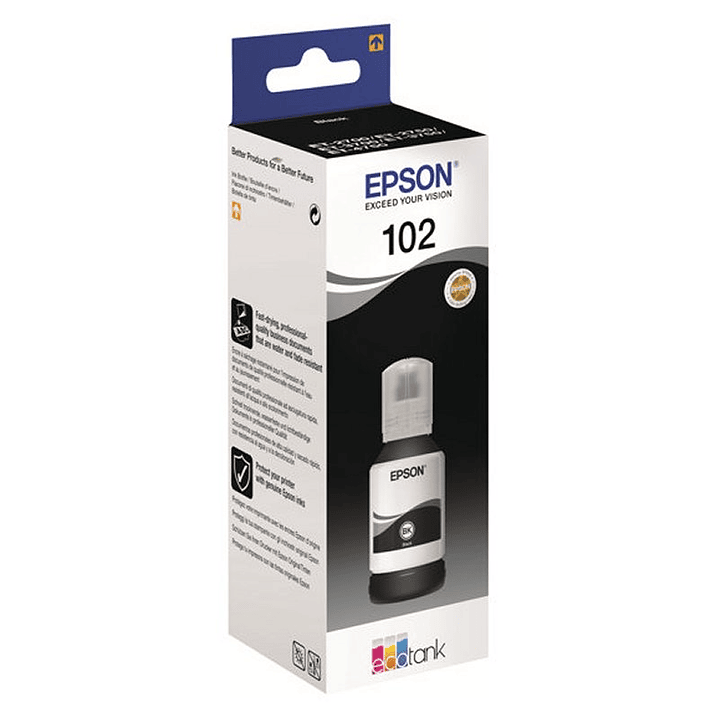 Epson Botella Tinta Ecotank 102 Negro 2