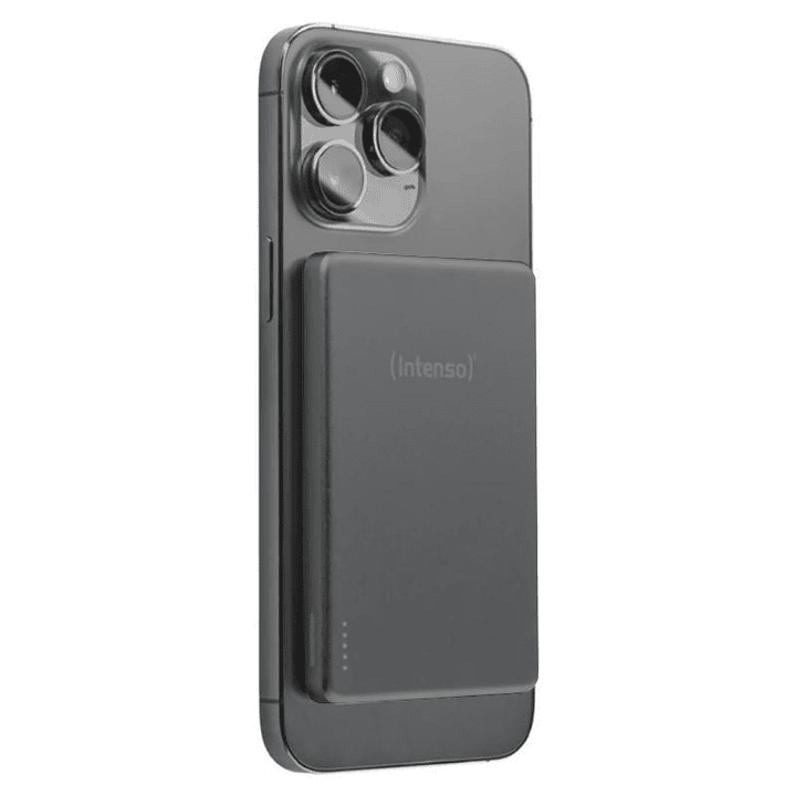 Intenso Powerbank MW5000 MagSafe Gris 1