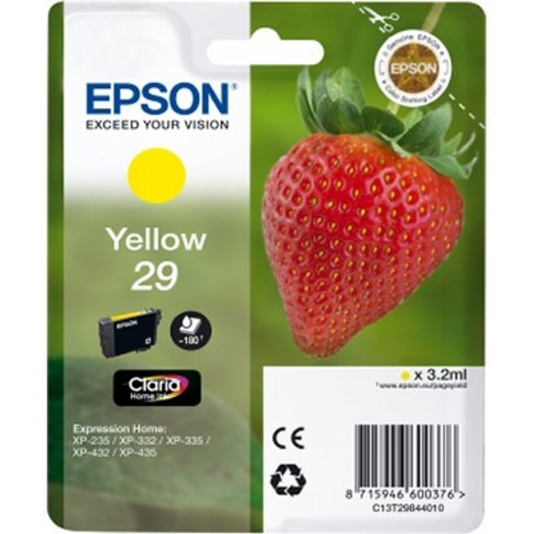 Epson Cartucho T2984 Amarillo 1
