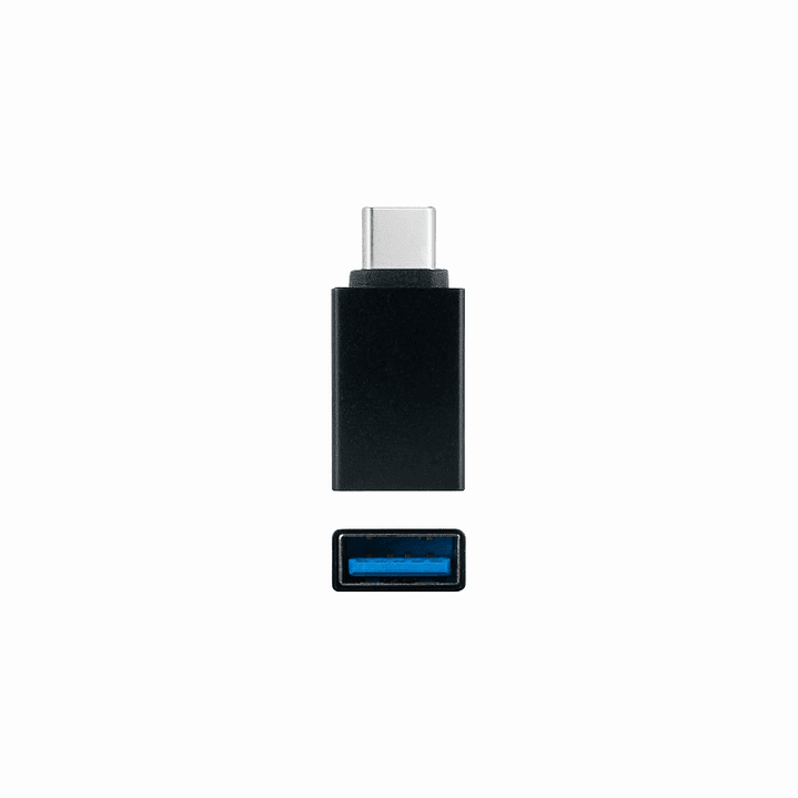 Nanocable Adaptador USB-C/M a USB3,1/H Aluminio 2