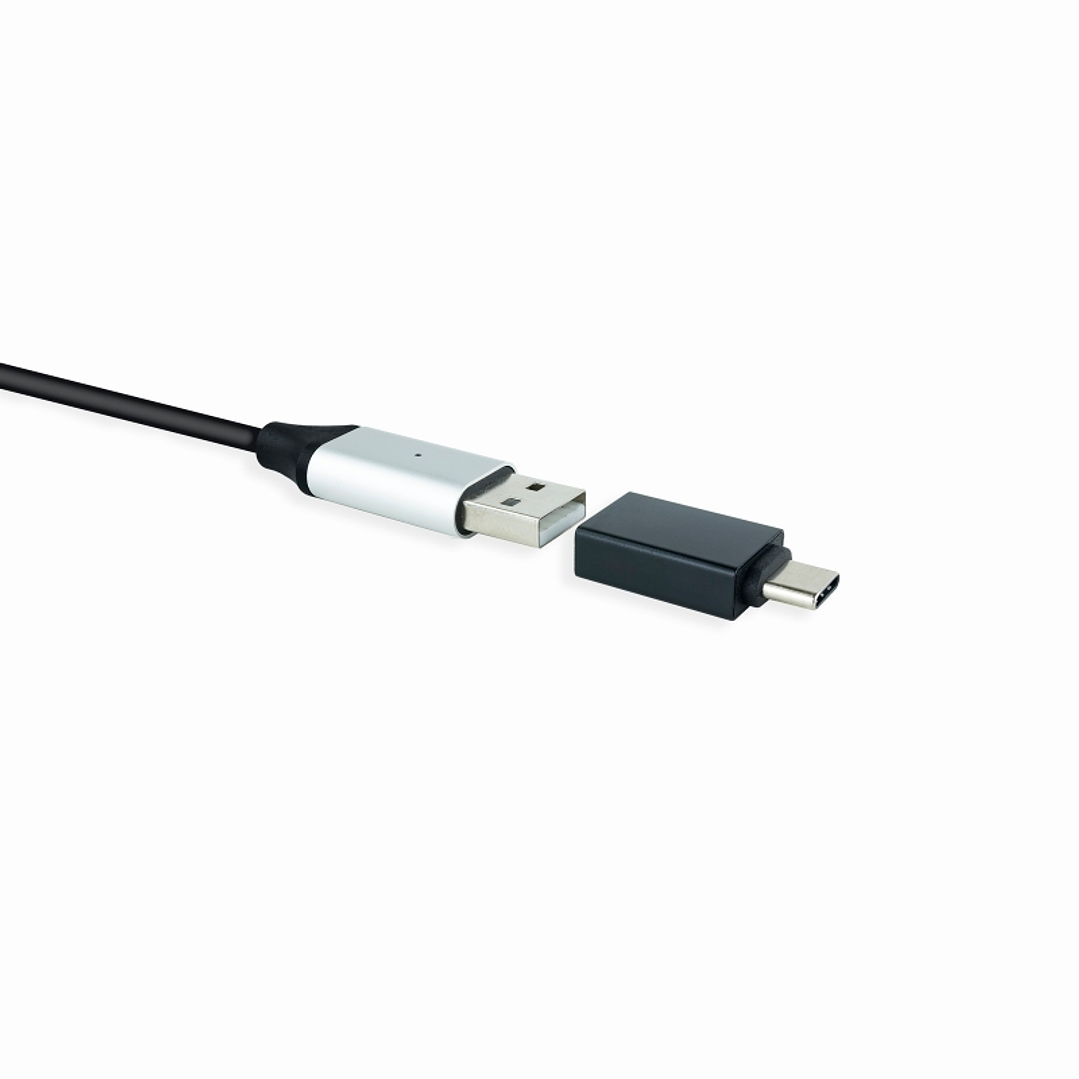 Nanocable Adaptador USB-C/M a USB3,1/H Aluminio 4