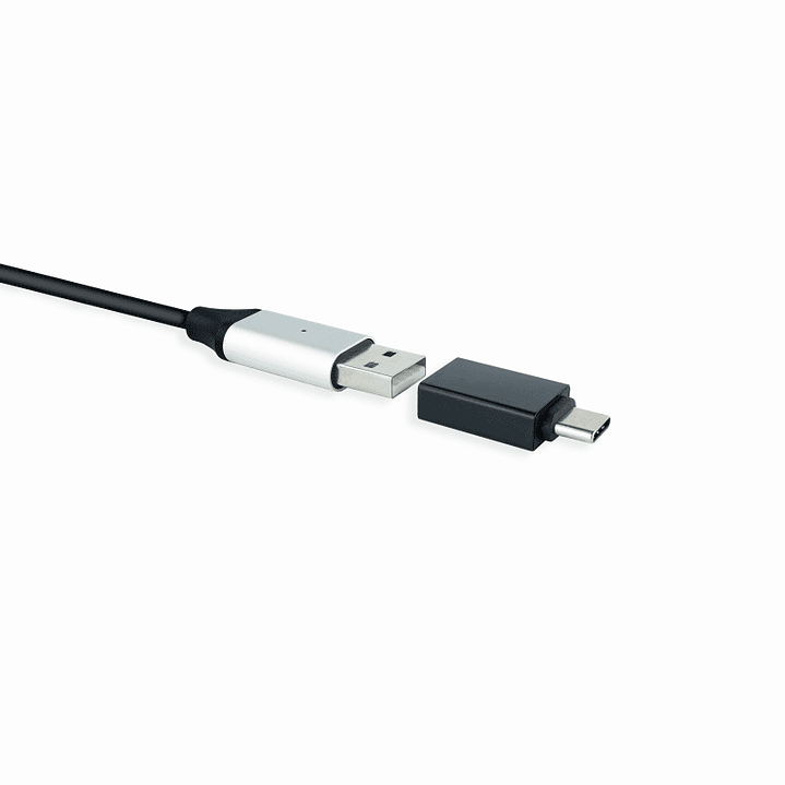 Nanocable Adaptador USB-C/M a USB3,1/H Aluminio 4