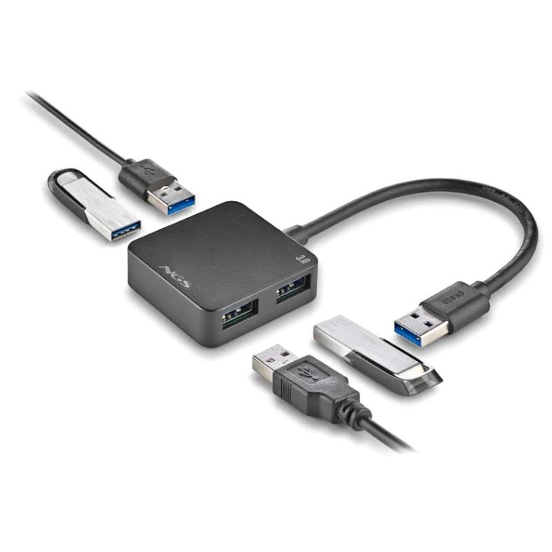 NGS Hub 4 PUERTOS USB 3.0 USB 2.0 USB 1.1 3