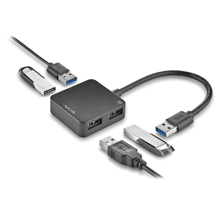 NGS Hub 4 PUERTOS USB 3.0 USB 2.0 USB 1.1 3