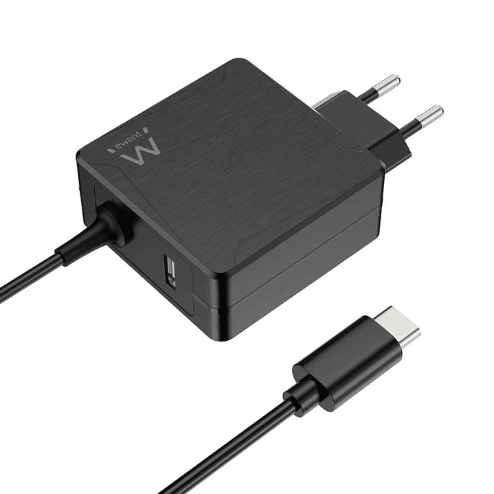 EWENT Cargador USB-C PD 45W +Puerto usb-A 1