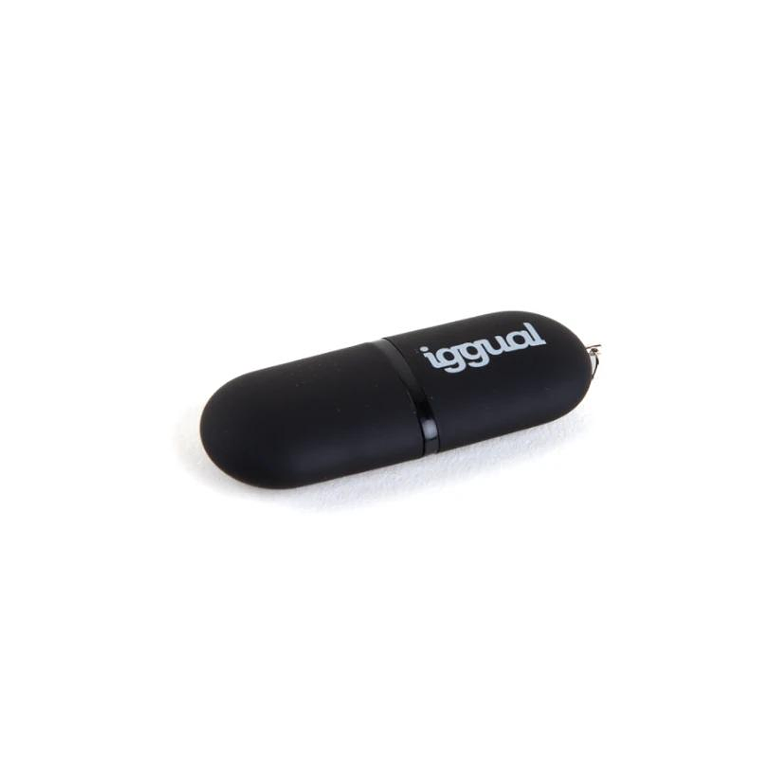 iggual Lápiz USB 2.0 16GB PEN16 negro con tapa 3