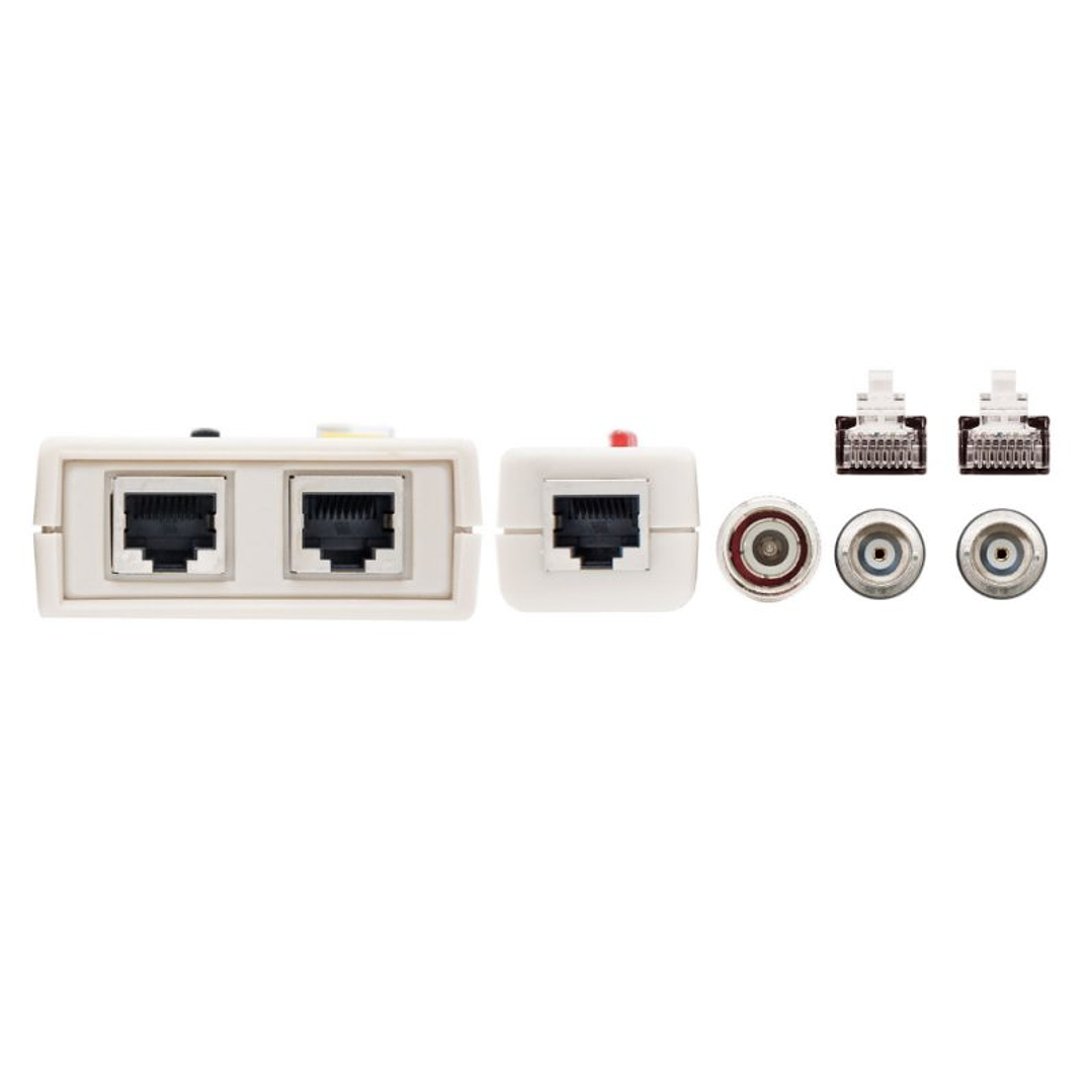 Nanocable Testeador cable RJ11/RJ12/RJ45, coaxial 2