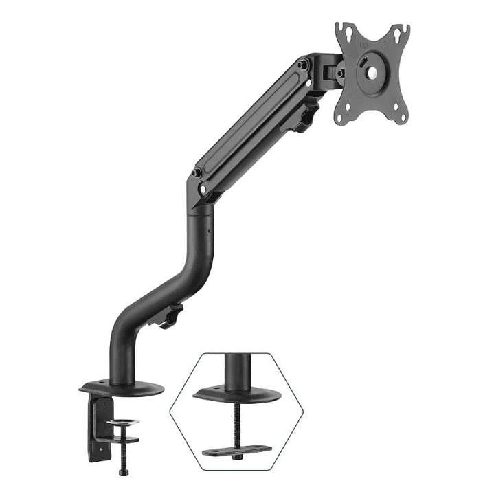 iggual SPMP01 Soporte pinza 1 monitor 17