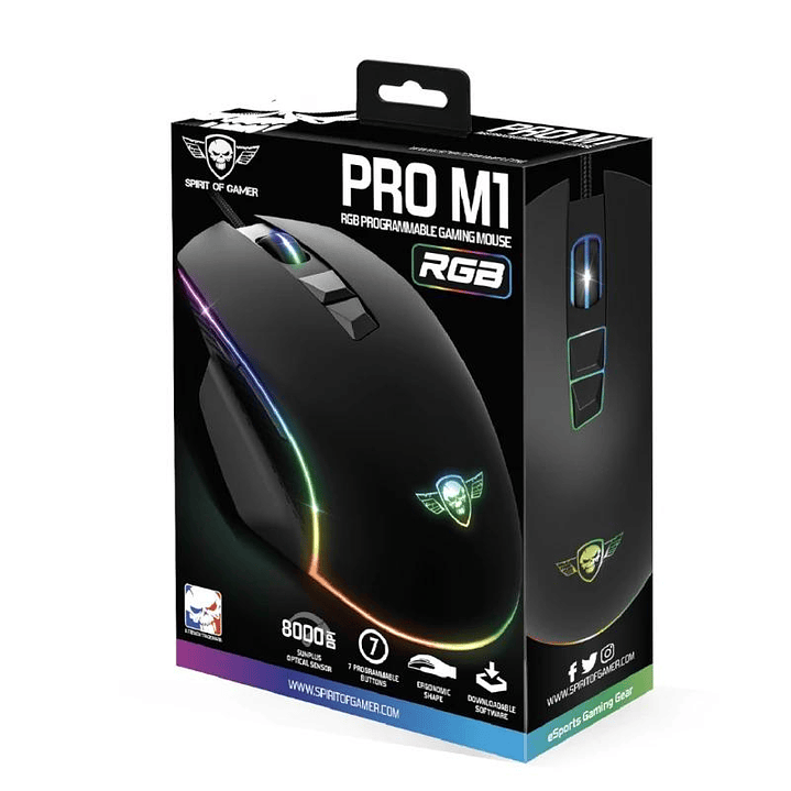 Spirit of Gamer Raton Souris Pro M1 4