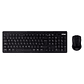 Nilox Teclado+raton NXKMWE0001 inalambrico Negro - thumbnail 1
