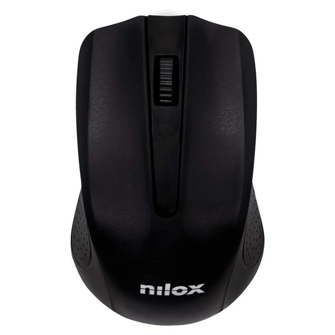 Nilox Teclado+raton NXKMWE0001 inalambrico Negro 2