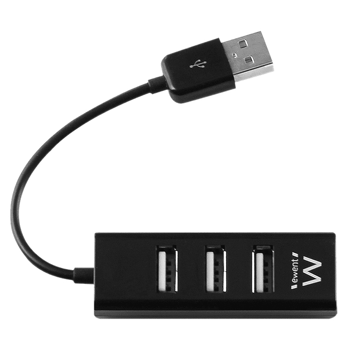 Ewent EW1123 MINI-HUB USB 4 Puertos Negro 3