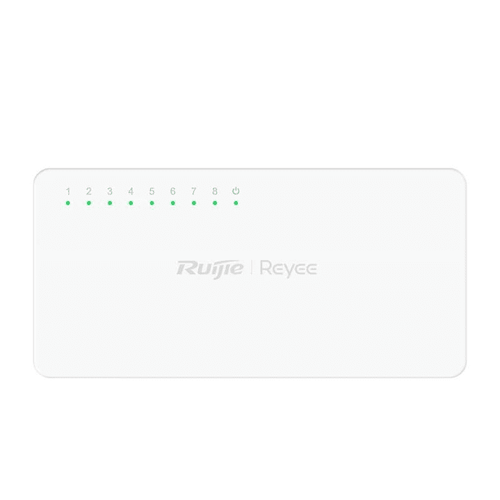 Reyee Unmanaged Switch 8xGb RJ45 Plastic Case 2
