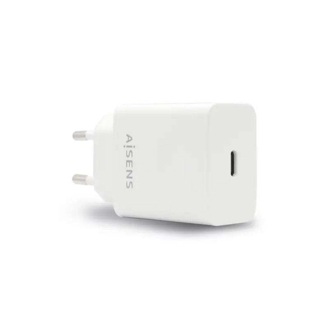 Aisens Cargador USB-C PD3.0 1xUSB-C 20W Blanco 1