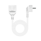Nanocable Cable Alim. Alargador schuko blanco 2 M - Thumbnail 2