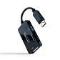 Nanocable Conversor DP a HDMI/DVI/VGA Negro 20 cm - thumbnail 1