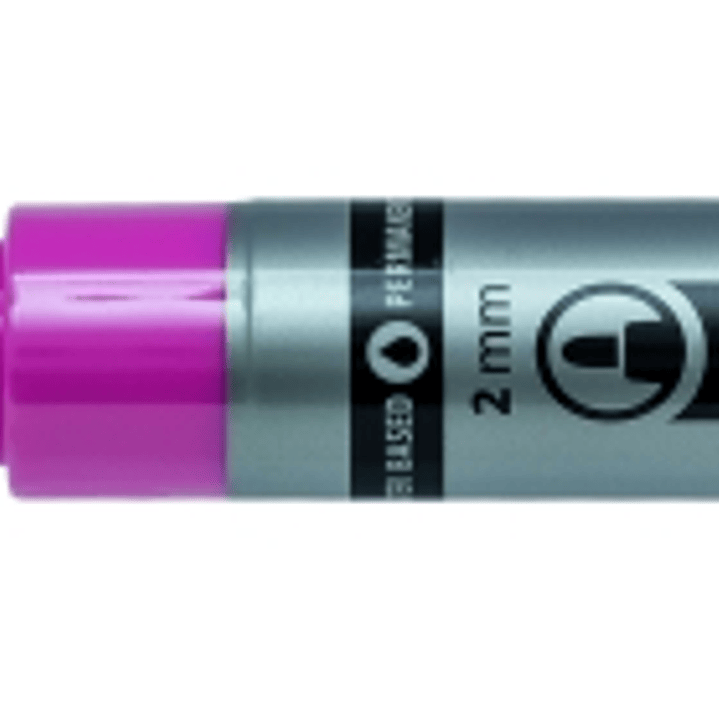 Lyra Mark All Rotulador Permanente - Multisuperficie - Punta Redonda - 2mm - Color Rosa 1