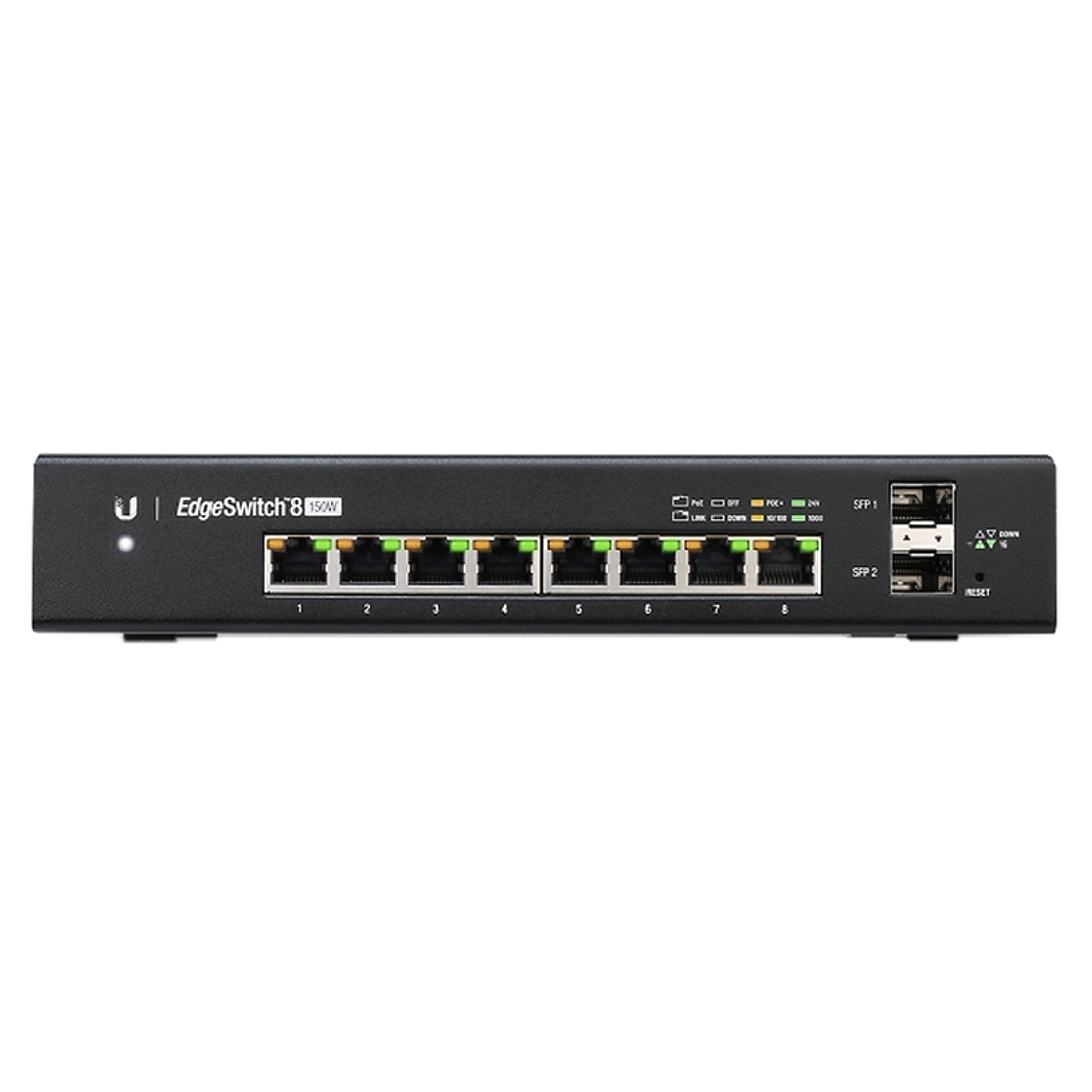 Ubiquiti EdgeSwitch ES-8-150W 8xGB 2xSFP 1