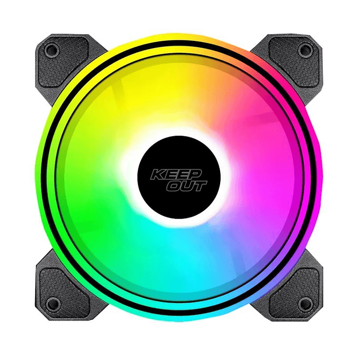 Keep Out Ventilador XFC-120DR Black 5V ARGB 1