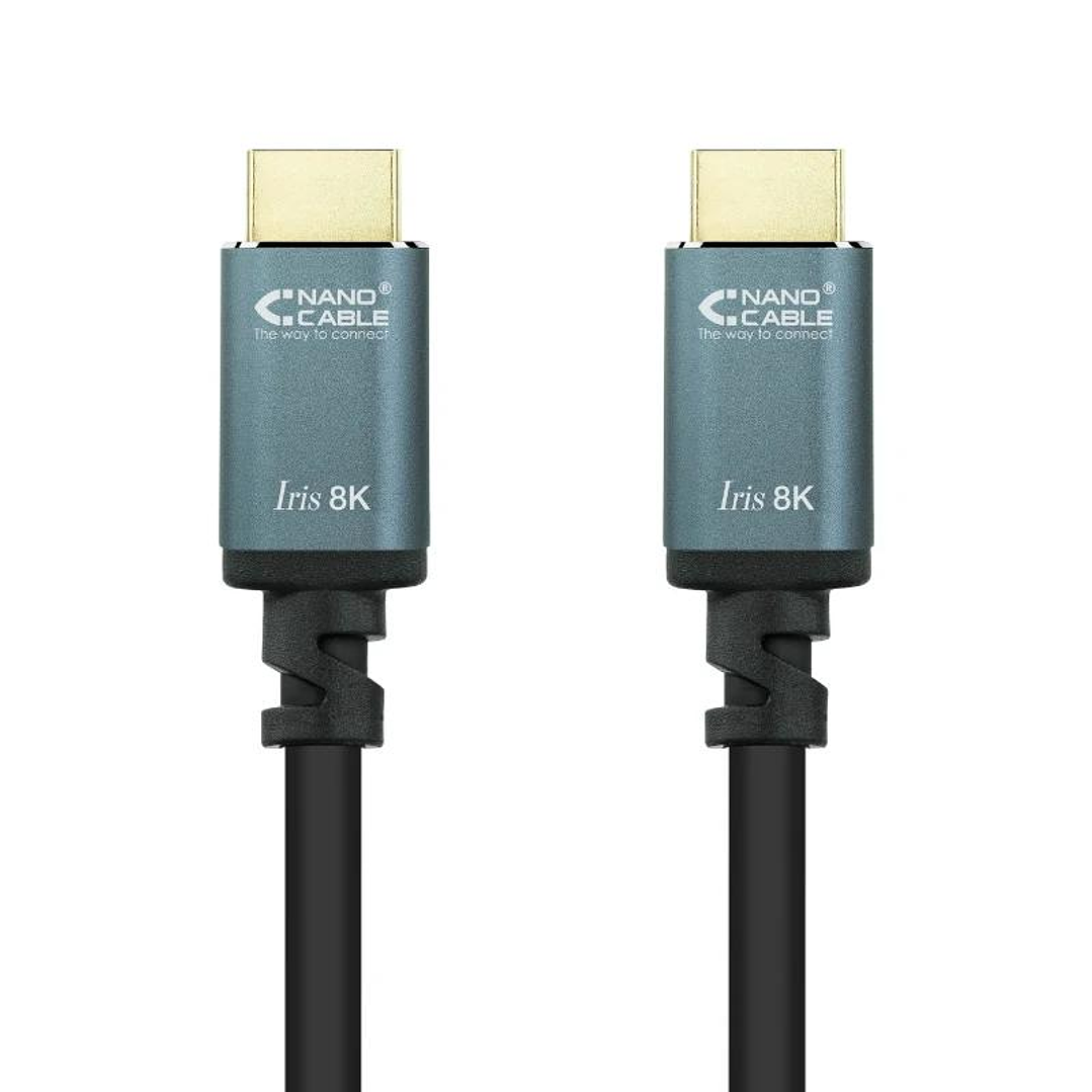 Nanocable Cable HDMI 2.1 IRIS 8K M-M 10 metros 2