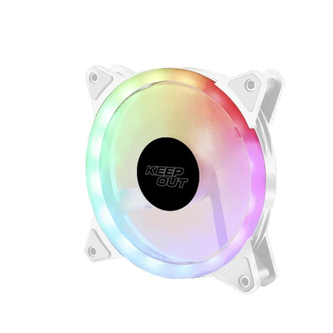 Keep Out Ventilador XFC-120SRW WHITE 5V 1