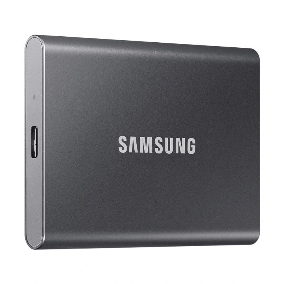 Samsung T7 SSD Externo 4TB NVMe USB 3.2  Gris 1
