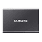 Samsung T7 SSD Externo 4TB NVMe USB 3.2  Gris - thumbnail 2
