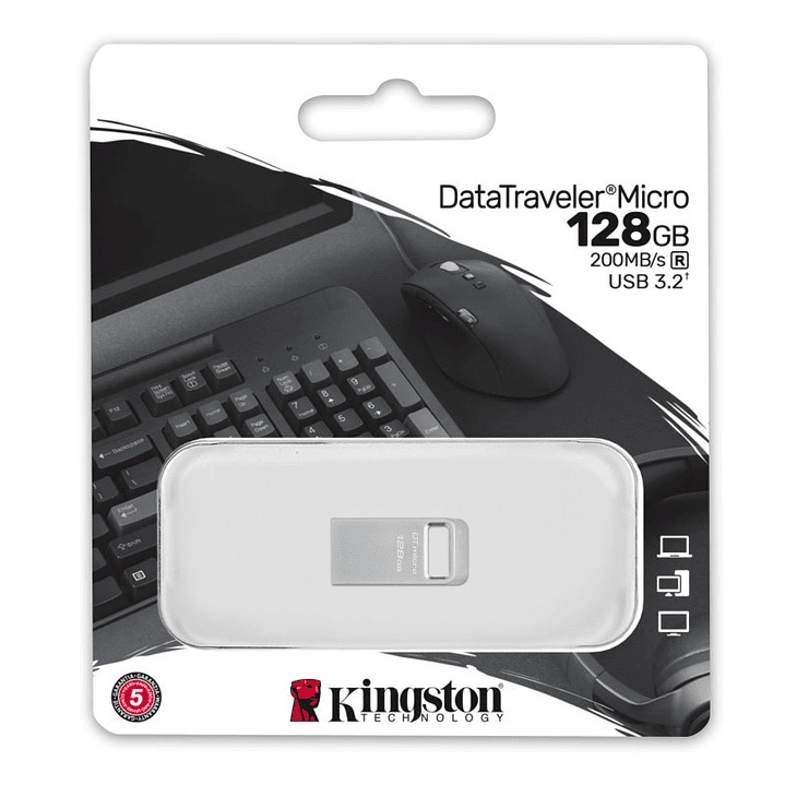 Kingston DataTraveler DTMC3G2 128GB Metal USB3.2 2