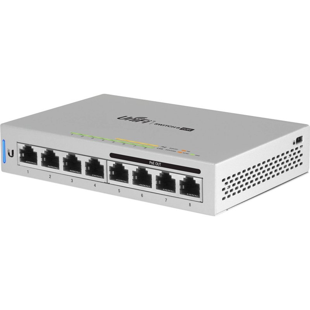 Ubiquiti UniFi Switch US-8-60W 8xGB 1