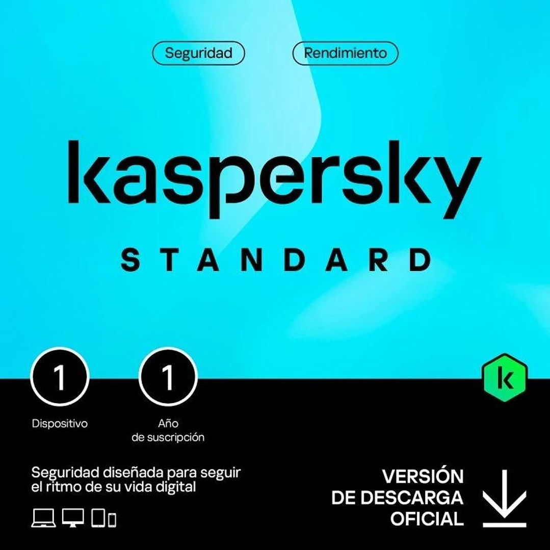 Kaspersky Standard 1L/1A ESD 1