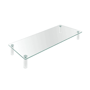 Tooq TQMR061 Soporte elevador monitores vidrio