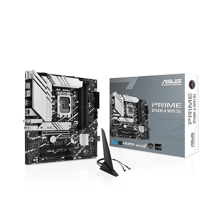 ASUS Placa Base PRIME B760M-A WIFI DDR4 mATX 1700 1