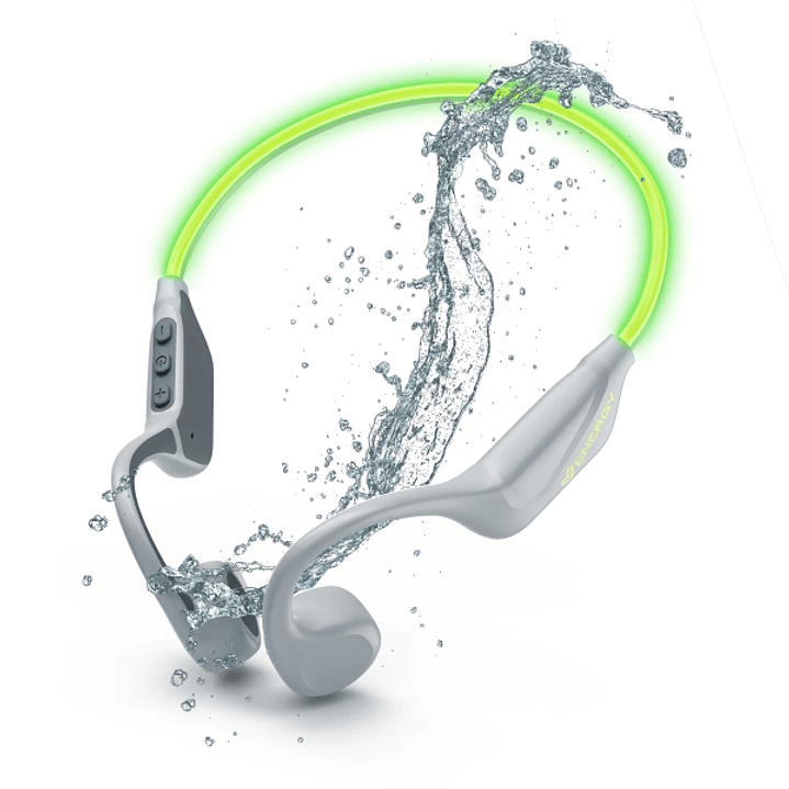 Energy Sistem VibeWave Auriculares Deportivos - Bluetooth 5.4 - Conexion Multipunto - Proteccion Contra Sudor y Salpicaduras - Diadema de Goma Secure- 1