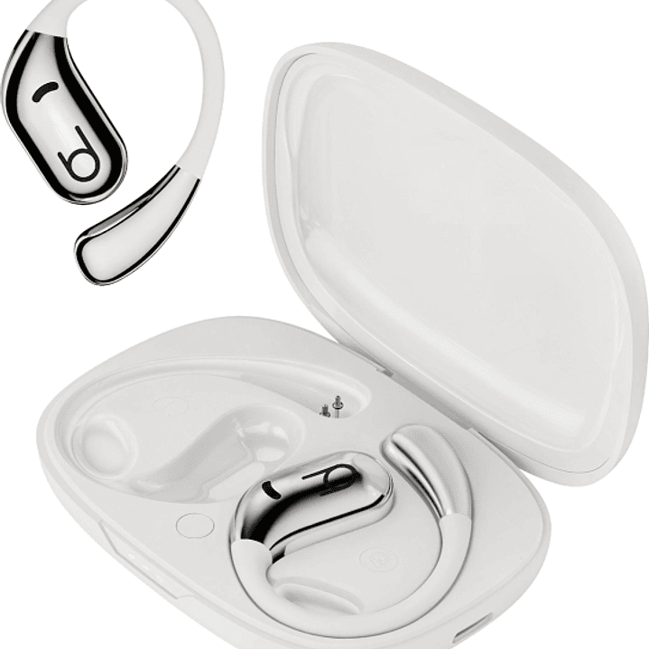 Blackbyte Sport Boost Pro Auriculares Bluetooth Deportivos - Altavoz de 15mm - Control Tactil - Color Blanco 1