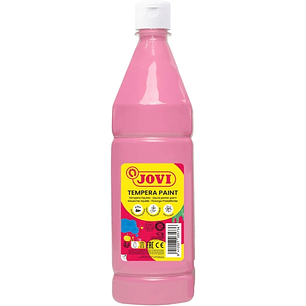 Jovi Tempera Paint Tempera Liquida 1000ml - Base Agua - Lista para Usar - Alto Poder Cubriente - Secado Rapido - Excelente Rendimiento - Facil Aplicac