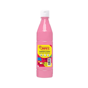 Jovi Tempera Paint Tempera Liquida 500ml - Base Agua - Lista para Usar - Alto Poder Cubriente - Secado Rapido - Excelente Fluidez - Adherencia en Mult