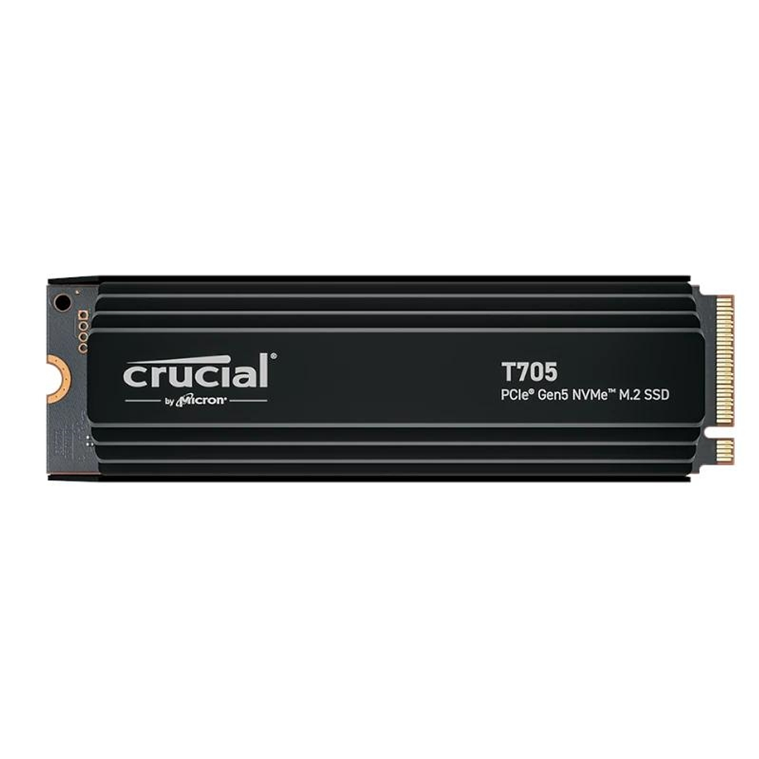 Crucial T705 HS SSD 2TB PCIe Gen 5 x4 14500 MB-s 1