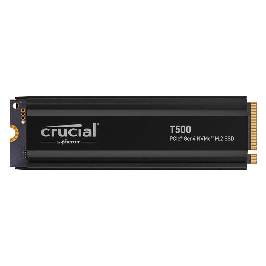 Crucial T500 SSD 4TB PCIe NVMe 4.0 x4 con HS 1