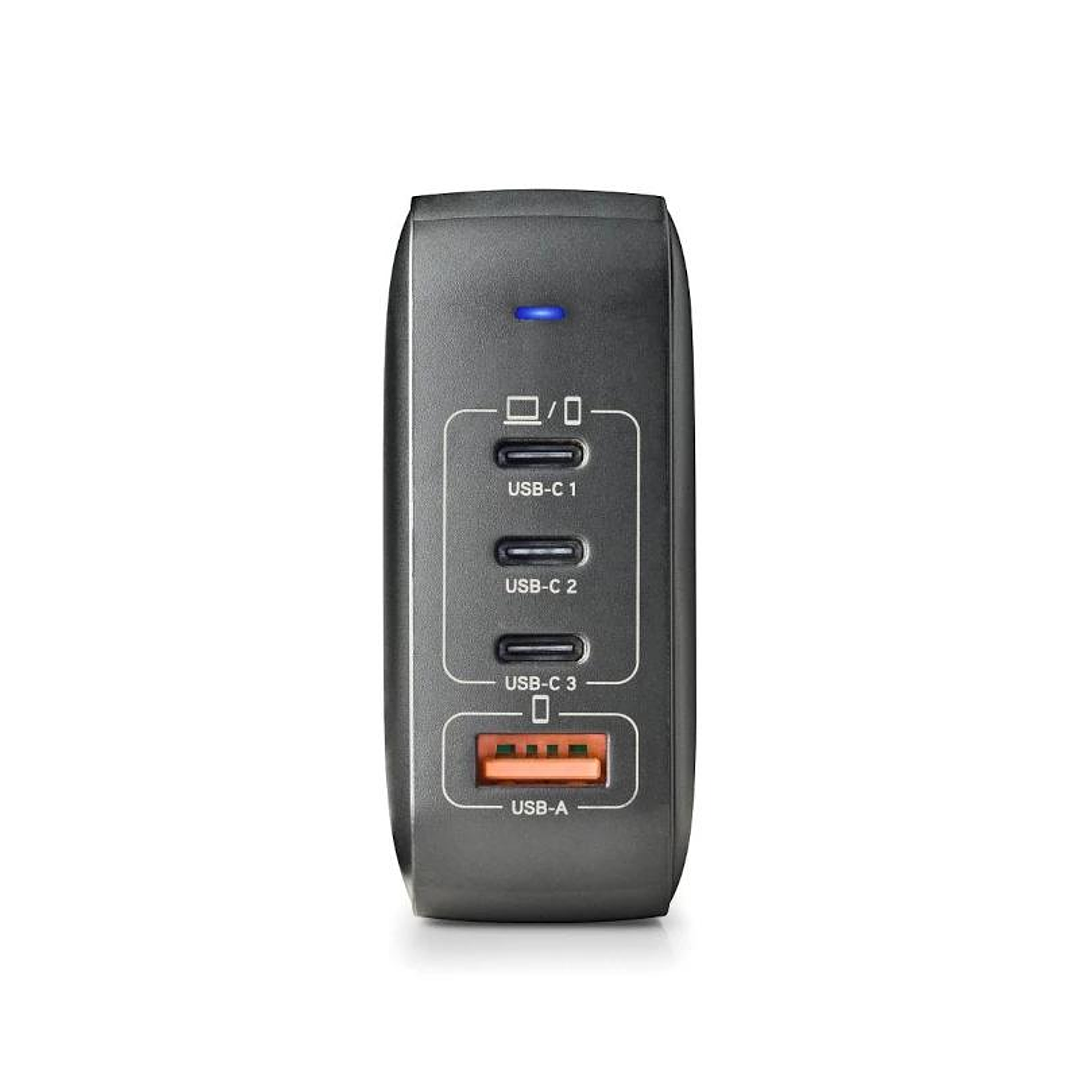 NGS CARGADOR ULTRARAPIDO165W 4 PUERTOS 3USB-C 1 US 2